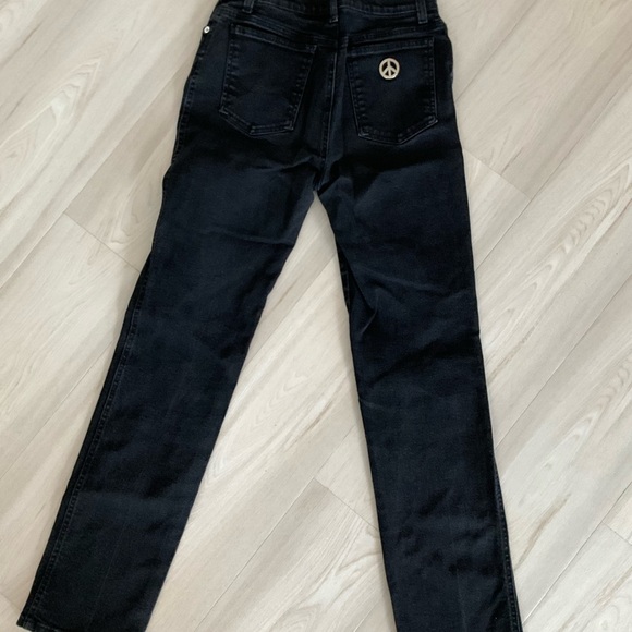 Vintage one of a kind black jeans - Picture 4 of 8